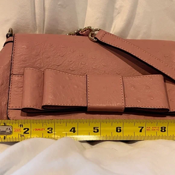 Kate Spade dusty rose pouchette - perfect for Spring and Summer! Used once! - Picture 1 of 4